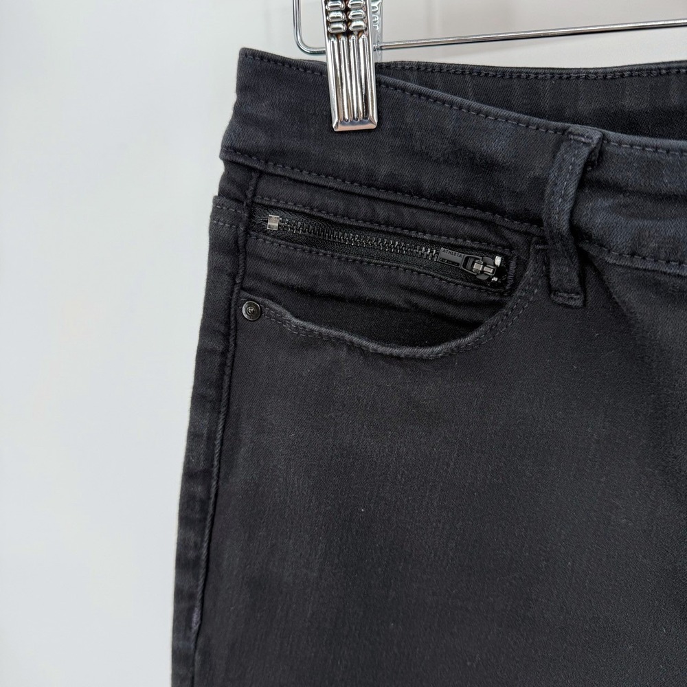 Athleta Flex Ultra Skinny Jean Black Womens‎ 10 High Rise Stretch Denim Gorpcore - Picture 6 of 9
